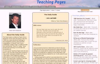 Teaching Pages